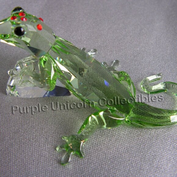 Swarovski Crystal SCS 2008 Panda Event Gecko ~ SIGNED by Designer #905541 - Picture 1 of 14